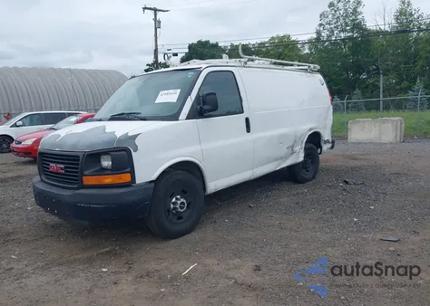 2011 GMC Savana 3500 Work Van from USA, damaged, VIN 1GTZ7TFA3B1155904